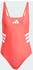 Adidas 3-Streifen U-back Badeanzug Semi Lucid Red / Pulse Magenta (JE4371)