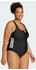 Adidas 3-Streifen C-Back Badeanzug - Große Größen Black / White (JN8151)