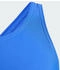 Adidas Solid Small Logo Badeanzug Semi Lucid Blue / White (JG1040)