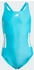 Adidas 3-Streifen C-Back Kids Badeanzug Lucid Cyan / White (JN6587)