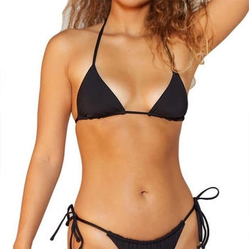 Hurley Itsy Biitsy Tri Bikinioberteil schwarz L