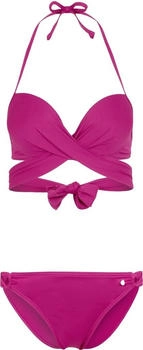 s.Oliver Beachwear Push-Up-Bikini fuchsienrosa