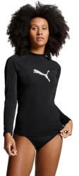 Puma Langarm Rashguard Shirt schwarz
