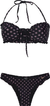 Protest Xanthe Bandeau Bikini schwarz