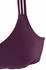 Bruno Banani Bustier-Bikini Zierbändern bordeaux