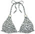 Lascana Triangel-Bikini-Top Sansa goldfarbenen Zierringen