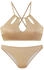 Lascana bustier-bikini gold