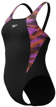 Speedo Hyperboom Badeanzug schwarz
