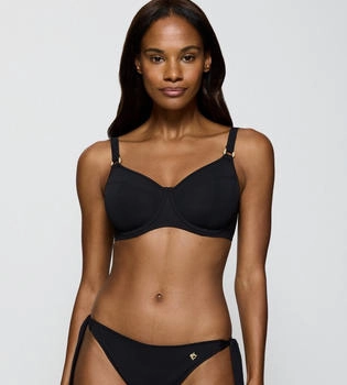 Triumph Minimizer-Bikinioberteil schwarz weiß 044 Summer Twist