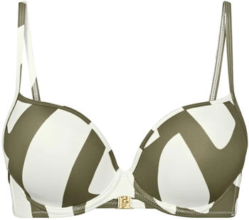 Triumph Push-up Bikini Top grün schwarz 038 Summer Allure
