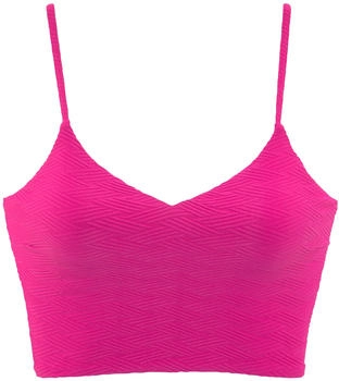 Sunseeker Crop-Bikini-Top pink