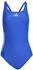 semi lucid blue/blue fusion: Adidas 3-Streifen-C-Back-Badeanzug