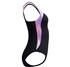 Speedo Shaping LunaLustre Printed Piece Badeanzug schwarz neonviolett