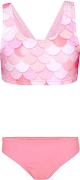 Aquarti Bustier-Bikini Mädchen rosa aprikose