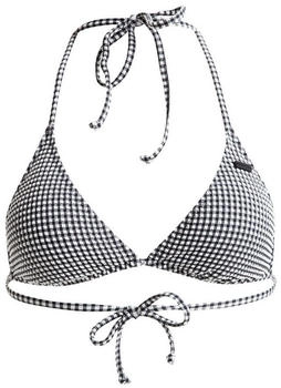 Roxy Gingham Tiki Triangle anthrazit