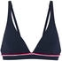 s.Oliver Triangel-Bikini-Top Junis marine geflochtene Kordel
