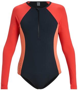 Roxy Active Badeanzug rot orange schwarz