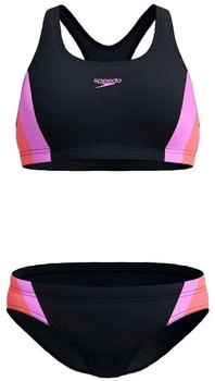 Speedo bustier-bikini purple