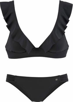 Jette triangel-bikini schwarz a b