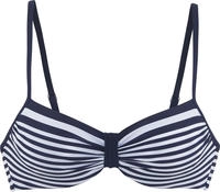 LASCANA B&uuml;gel-Bikini-Top "Myst" mit platziertem Streifen-Design