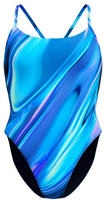 Speedo 8004810_18308, Speedo Printed Racerback Damen Schwimmanzug, gr&uuml;n female