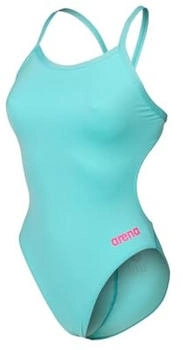Arena Team Swimsuit Challenge Solid Badeanzug t&uuml;rkis pink