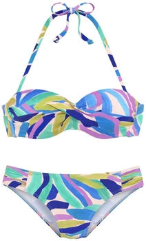 s.Oliver Bikini blau navy türkis dunkellila