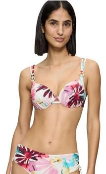 Triumph Summer Fleur WP Bikini Top mehrfarbig pink dunkel