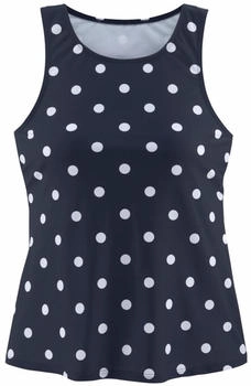 Lascana Bade-Shirt dunkelblau wei&szlig;
