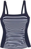LASCANA Tankini-Top "Myst" mit platziertem Streifen-Design