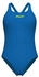 Arena Women's Team Swimsuit Swim Pro Solid blueriver/articlime