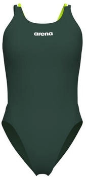Arena Women's Swimsuit Tech Multi Solid darksage/articlime