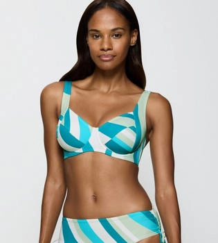 Triumph Minimizer-Bikinioberteil Summer Mix & Match (10214535) blue light