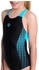 Arena Girl's Openings Swimsuit V Back black/turquoise