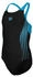 Arena Girl's Openings Swimsuit V Back black/turquoise