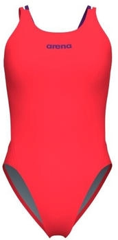 Arena Women's Swimsuit Tech Multi Solid brightcoral/plum