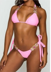 Moda Minx Triangel-Bikini-Top Boujee Schmuck-Elementen