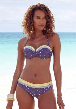 Lascana Bikini-Hose olivgr&uuml;n gelb