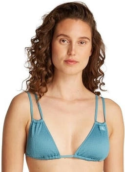 Calvin Klein Triangel-Bikini-Top Ck Monogram Texture blau schwarz