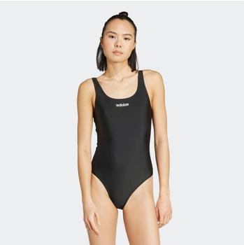 Adidas Essentials U-Back Badeanzug JM8177 schwarz wei&szlig;