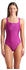 Arena Solid Badeanzug Control Pro Back B lila weinrot