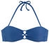 Sunseeker Bandeau-Bikini-Top Fancy blau