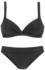 Lascana Triangel-Bikini schwarz polyamid uni 11840733-38