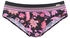 Lascana Bikini-Hose schwarz rosa