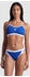 Arena ICONS BIKINI CROSS BA Damen Bikini blau weiß
