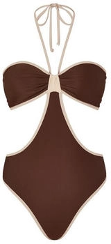 Moda Minx Badeanzug Coffee