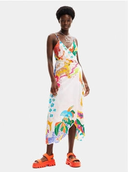 Desigual Swim Selva Badeanzug weiß