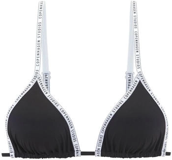 COPENHAGEN Cody Triangel-Bikinitop verstellbar schwarz