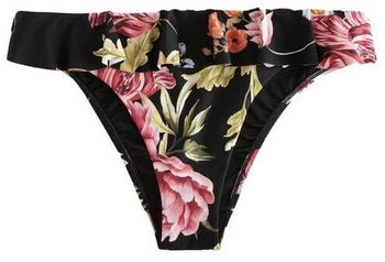 Next Fashion Bikinihose magenta blutrot schwarz weiß