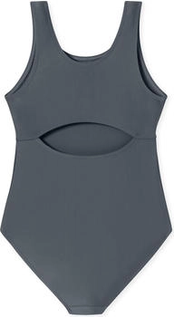 Schiesser Kinder Badeanzug graphit schwarz 182711